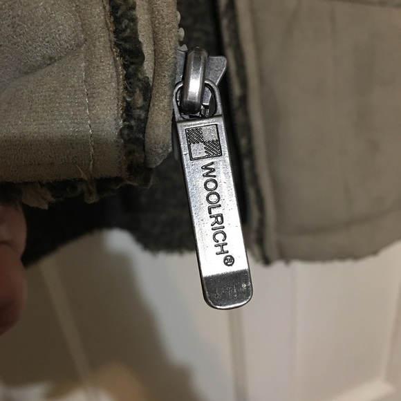 Woolrich Women’s Vest Size M Faux Suede Sherpa Lined Zip Front Pockets - Picture 6 of 16